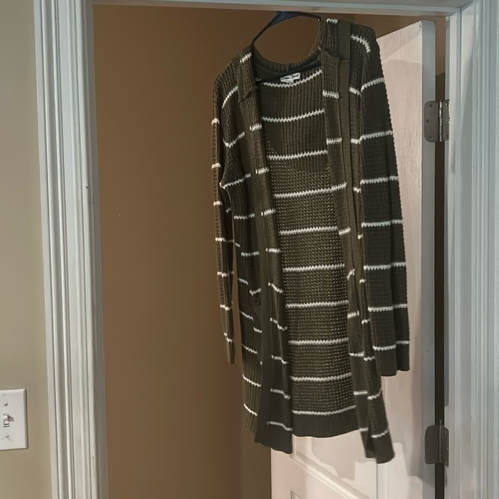 Olive green wrap
